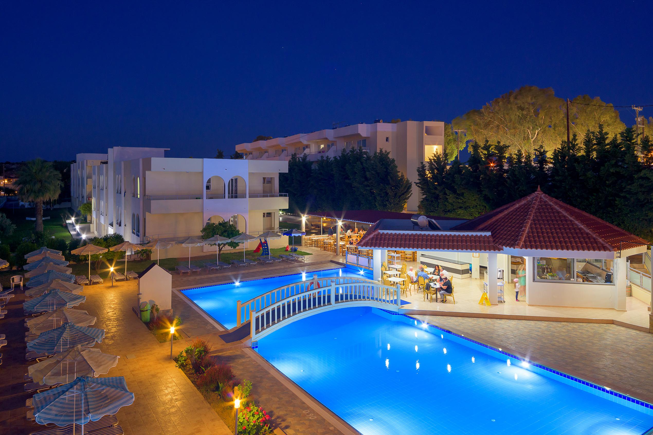 Memphis Beach Hotel Kolymbia Exteriér fotografie