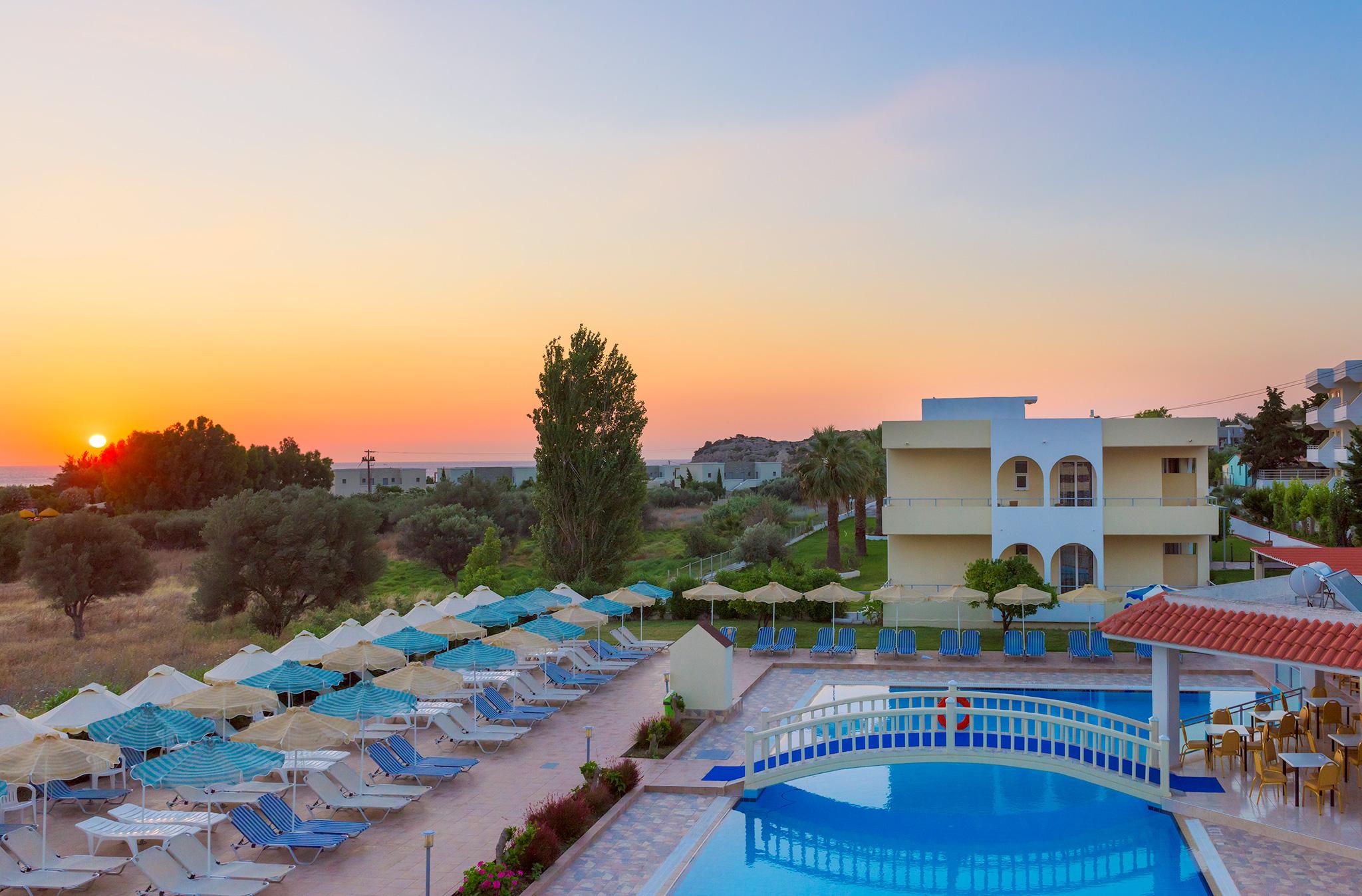 Memphis Beach Hotel Kolymbia Exteriér fotografie